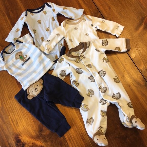 baby boy monkey clothes